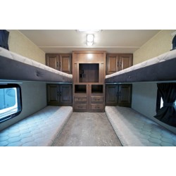 Bunk bed 2'' + tack and jump semi-ferme